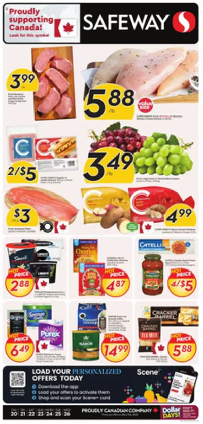 Safeway catalogue in Prince Rupert | Current bargains and offers | 2025-02-20 - 2025-02-26