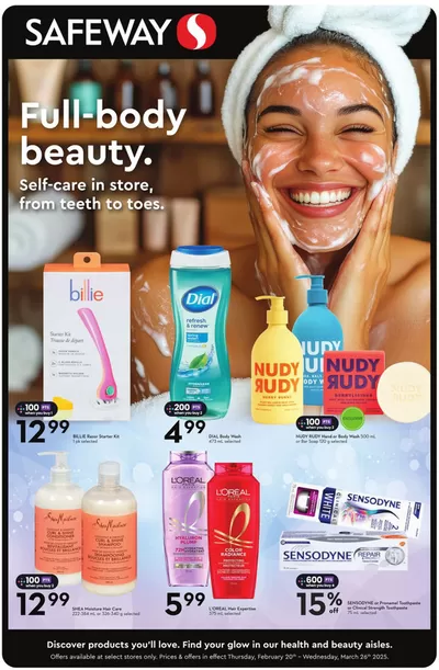 Safeway catalogue | Health & Beauty - Safeway Canada | 2025-02-20 - 2025-03-26