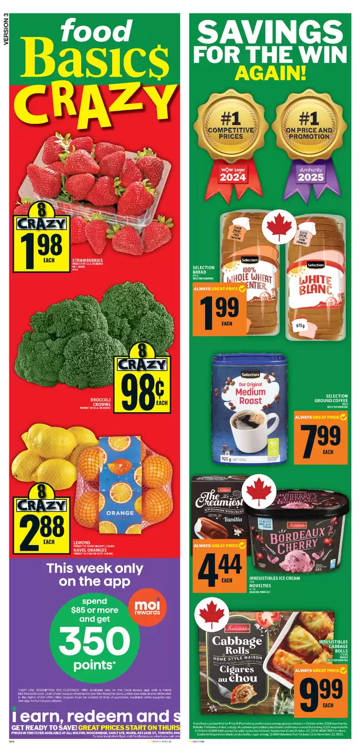 Food Basics catalogue in Vaughan | Top offers for smart savers | 2025-02-20 - 2025-02-26