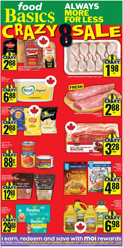 Food Basics catalogue | Top offers for smart savers | 2025-02-20 - 2025-02-26