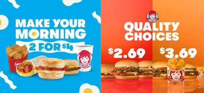 Restaurants offers in Scarborough | Current deals and offers in Wendy's | 2025-02-19 - 2025-03-05