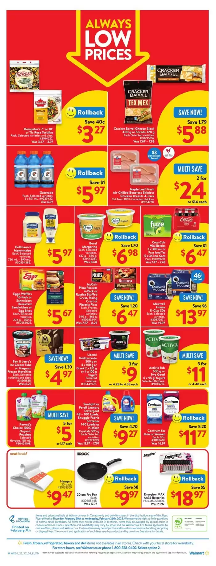 Walmart catalogue in Saskatoon | Walmart flyer | 2025-02-20 - 2025-02-26