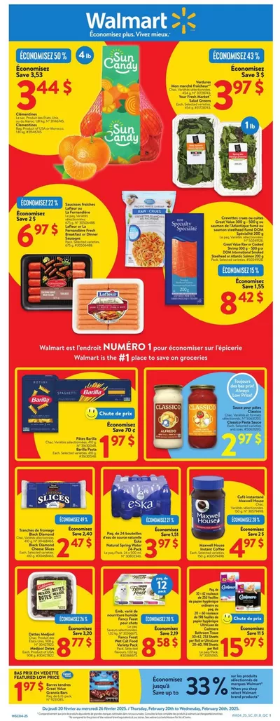 Walmart catalogue in Grand Falls-Windsor | Current bargains and offers | 2025-02-20 - 2025-02-27