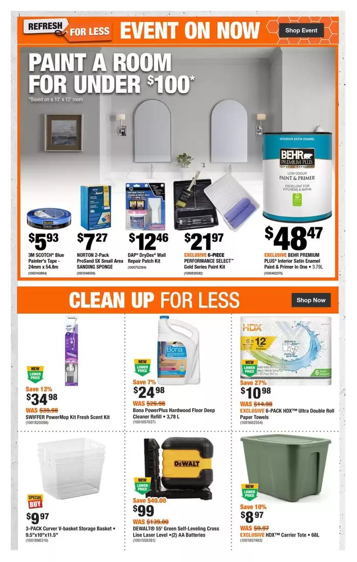 Home Depot catalogue in Victoriaville | Current deals and offers | 2025-02-20 - 2025-03-05