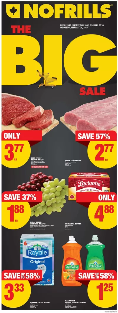 No Frills catalogue in Oakville | Top offers for all bargain hunters | 2025-02-20 - 2025-02-26