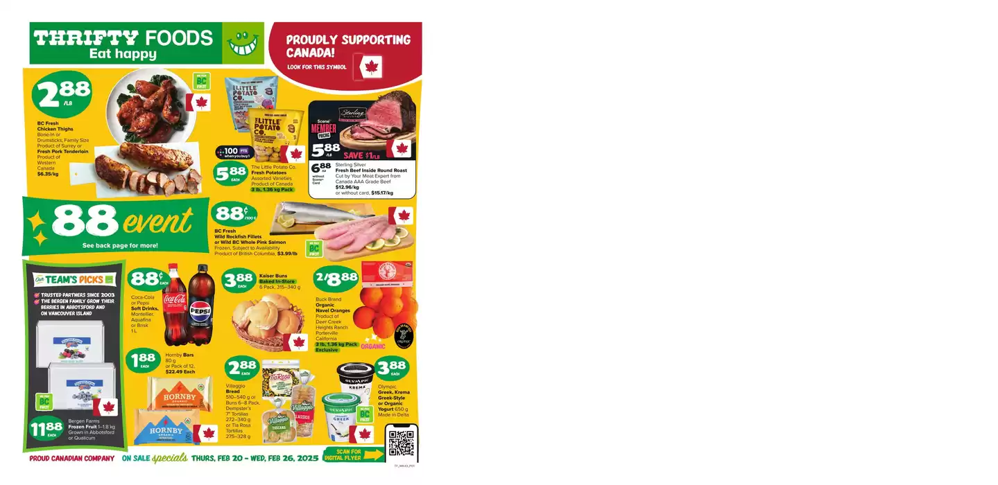 Thrifty Foods catalogue in Coquitlam | Top deals for all customers | 2025-02-20 - 2025-02-26