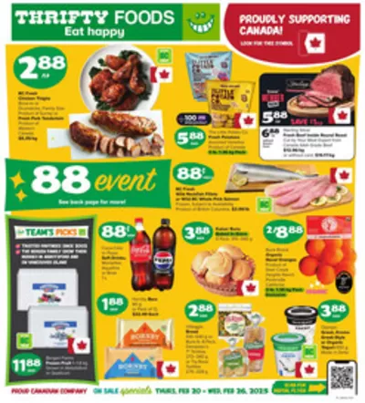 Grocery offers in Nanaimo | Top deals for all customers in Thrifty Foods | 2025-02-20 - 2025-02-26