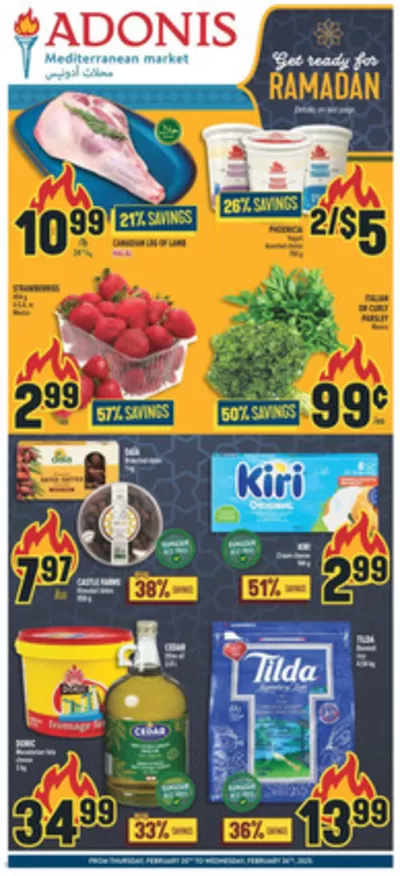 Marché Adonis catalogue in Quebec | Save now with our deals | 2025-02-20 - 2025-02-26