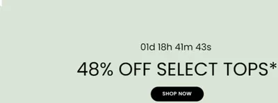 Clothing, Shoes & Accessories offers in Joliette | 48% OFF SELECT TOPS in Penningtons | 2025-02-20 - 2025-02-21