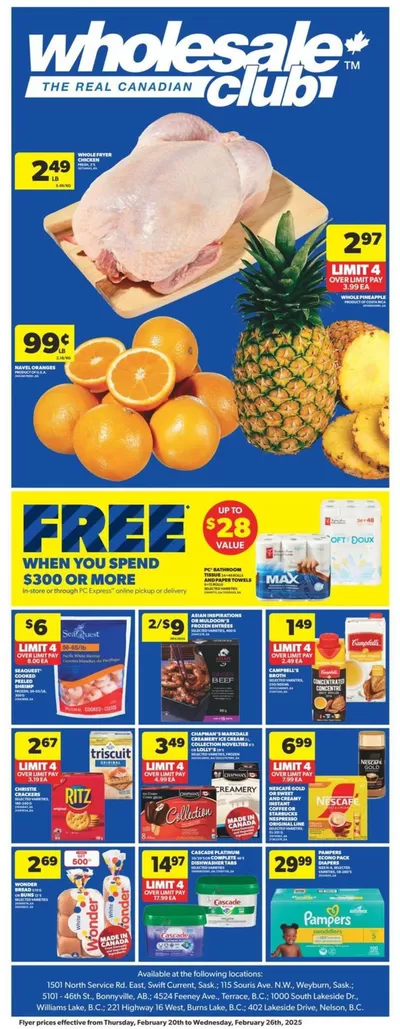 Wholesale Club catalogue in Kawartha Lakes | Wholesale Club Weekly ad | 2025-02-20 - 2025-02-26