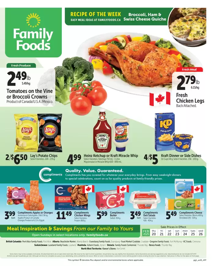 Family Foods catalogue in Thunder Bay | Our best deals for you | 2025-02-20 - 2025-03-06