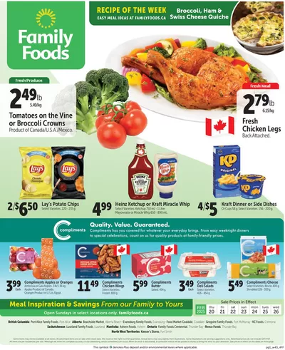 Family Foods catalogue | Our best deals for you | 2025-02-20 - 2025-03-06