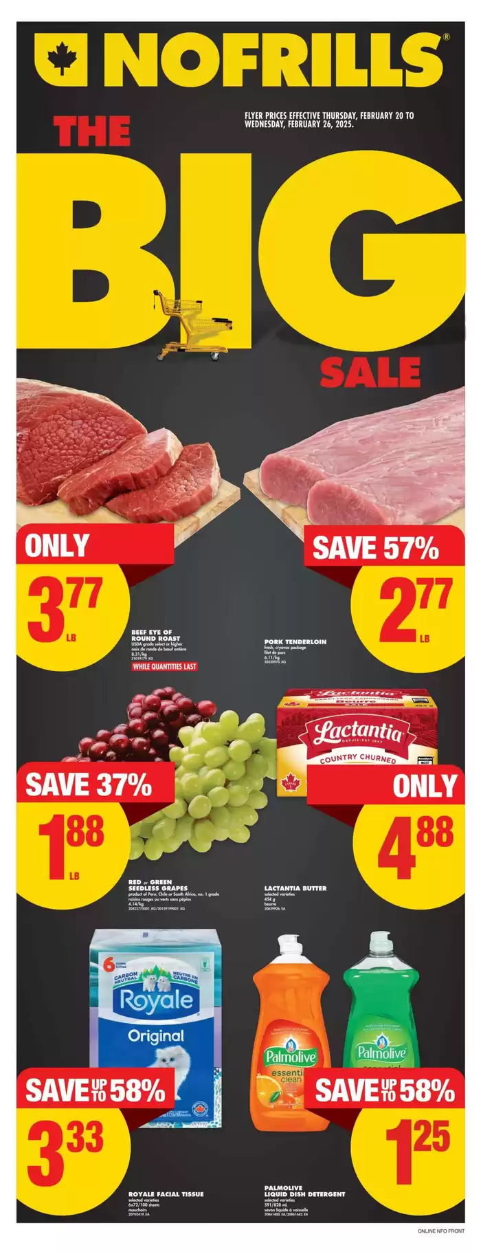 No Frills catalogue in Oakville | Our best bargains | 2025-02-20 - 2025-02-26