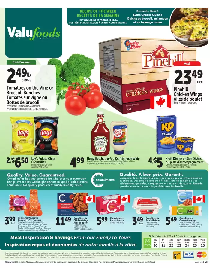 ValuFoods catalogue in Sydney | Meal Inspiration & Savings | 2025-02-20 - 2025-02-26