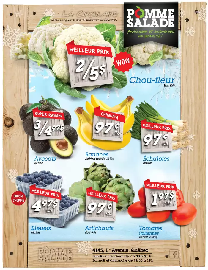 Pomme Salade catalogue | Exclusive deals for our customers | 2025-02-20 - 2025-02-26