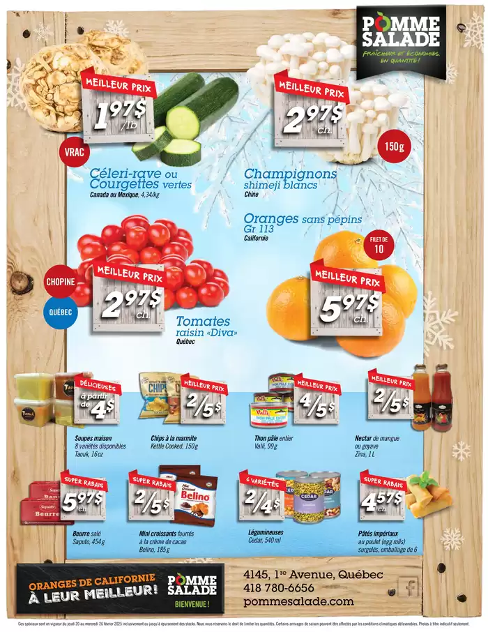 Pomme Salade catalogue | Exclusive deals for our customers | 2025-02-20 - 2025-02-26