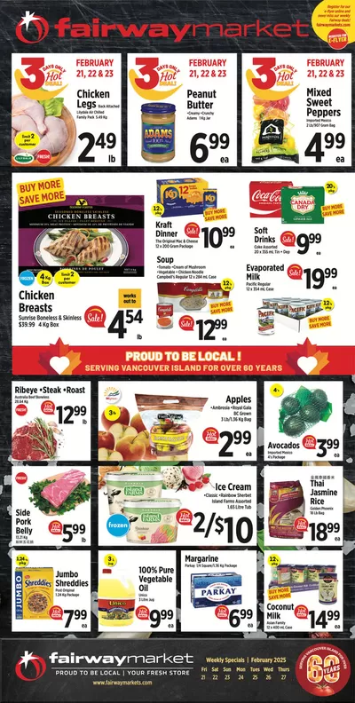 Fairway Market catalogue in Victoria BC | Fairway Market Weekly Flyer | 2025-02-20 - 2025-03-06