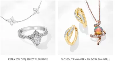 Clothing, Shoes & Accessories offers in Moose Jaw | CLOSEOUTS! 40% OFF + AN EXTRA 20% OFF in Peoples Jewellers | 2025-02-20 - 2025-03-06