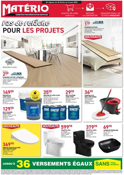 Matério catalogue | Current deals and offers | 2025-02-20 - 2025-03-05