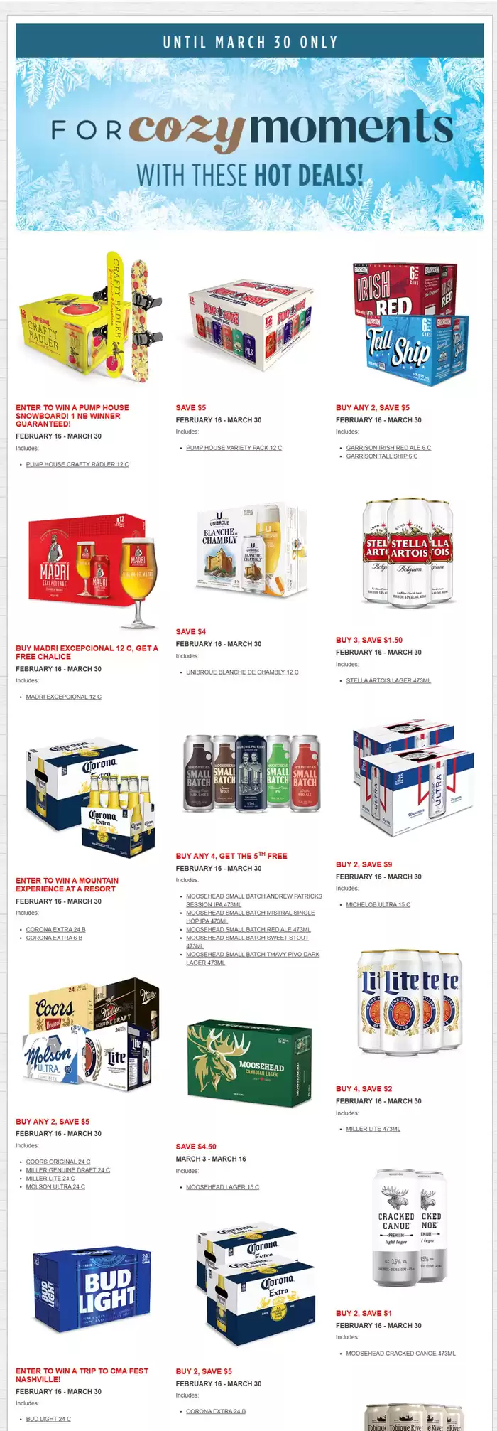 NB Liquor catalogue | Hot Deals | 2025-02-20 - 2025-03-30