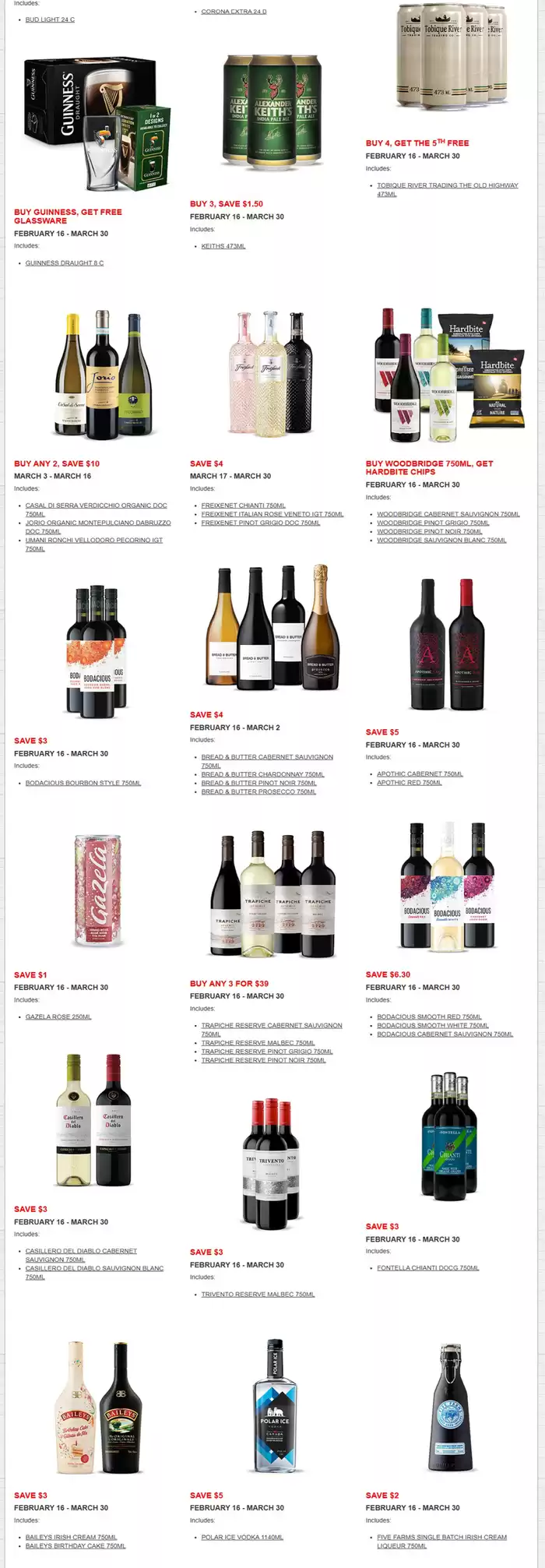 NB Liquor catalogue | Hot Deals | 2025-02-20 - 2025-03-30