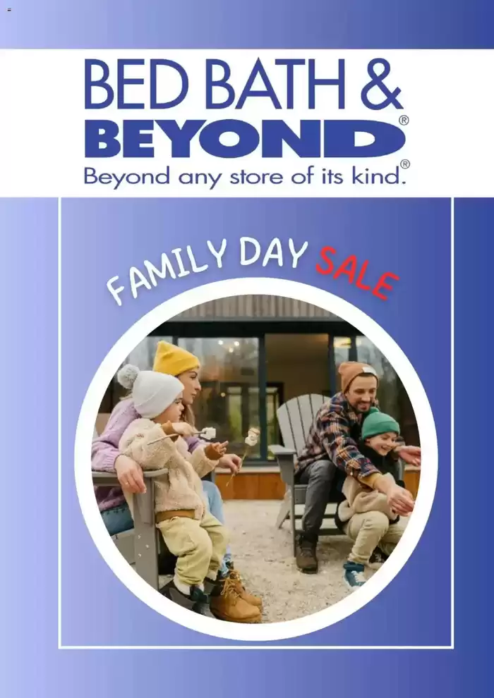 Bed Bath & Beyond catalogue in Oshawa | Family Day Sale | 2025-02-20 - 2025-03-05