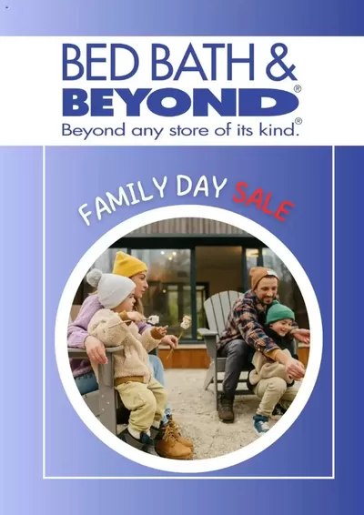 Home & Furniture offers in Scarborough | Family Day Sale in Bed Bath & Beyond | 2025-02-20 - 2025-03-05