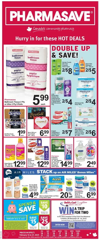 Pharmasave catalogue in Prince Albert | New offers to discover | 2025-02-14 - 2025-02-27