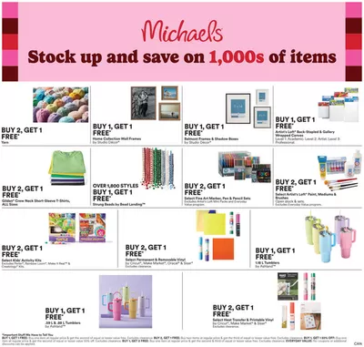 Michaels catalogue in Hamilton | 2/21 Weekly Ad Canada | 2025-02-21 - 2025-02-27