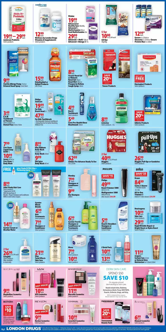 London Drugs catalogue in Calgary | New offers to discover | 2025-02-21 - 2025-02-26