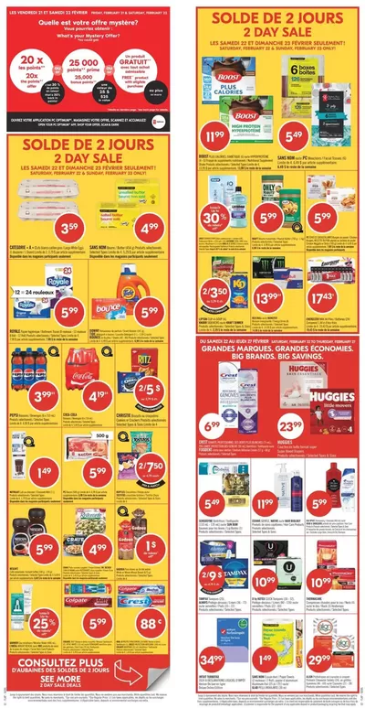 Shoppers Drug Mart catalogue in Scarborough | Shoppers Drug Mart Weekly ad | 2025-02-22 - 2025-02-27