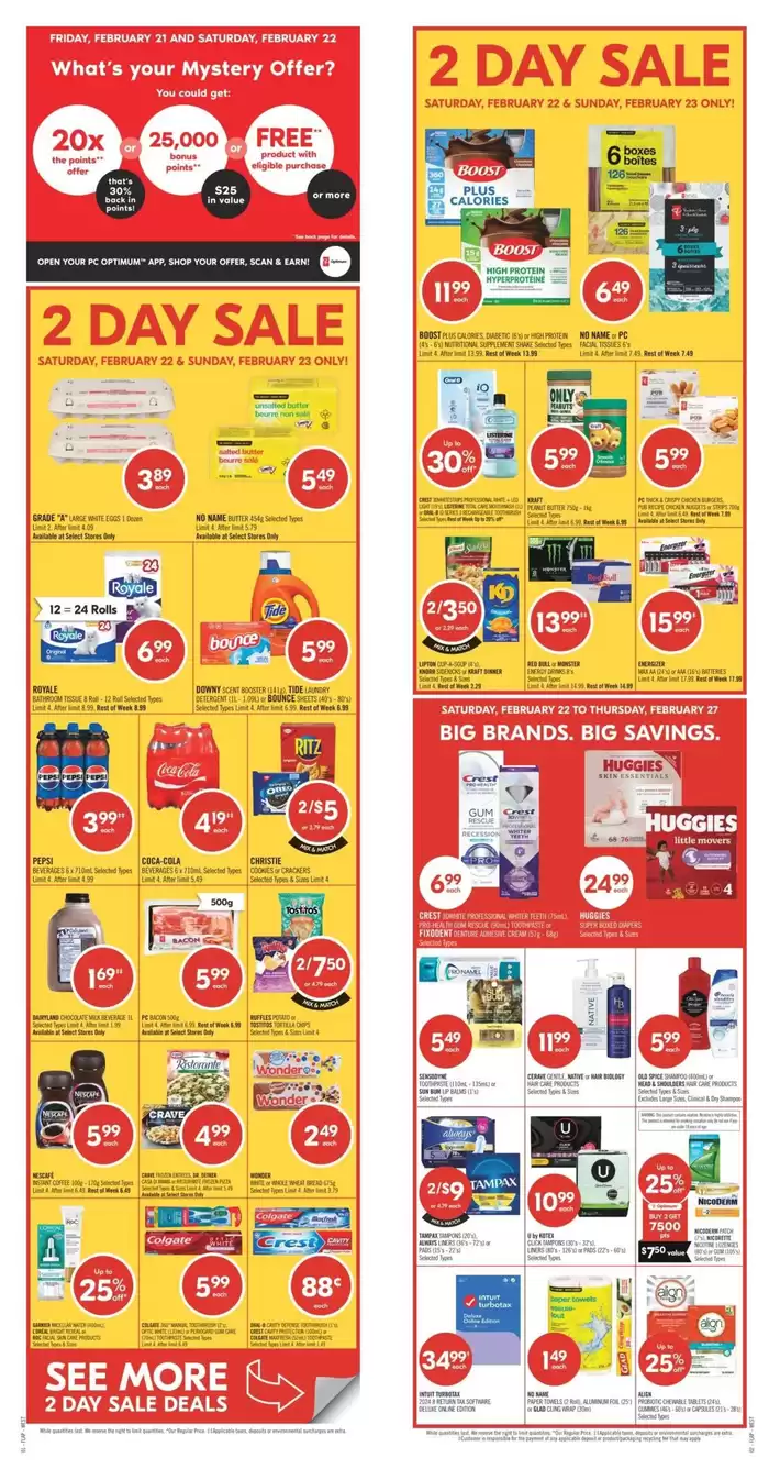 Shoppers Drug Mart catalogue in Winnipeg | Current deals and offers | 2025-02-22 - 2025-02-27