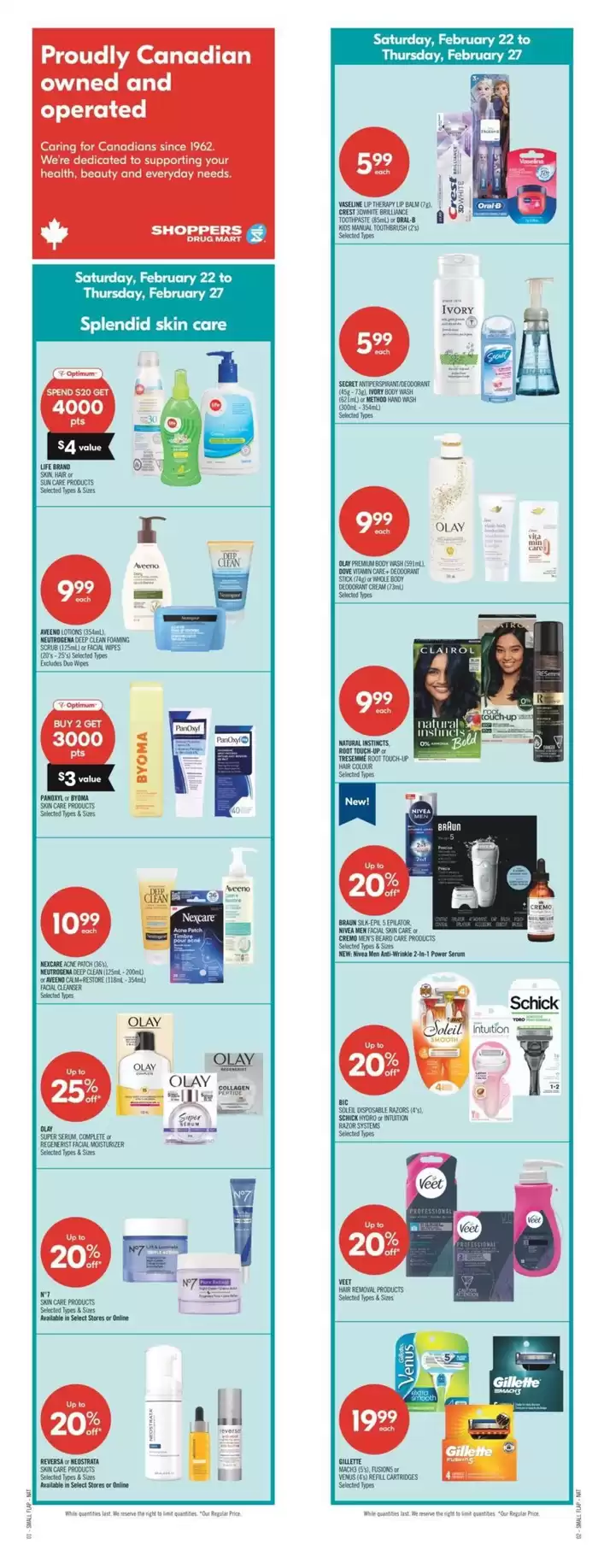 Shoppers Drug Mart catalogue in Winnipeg | Current deals and offers | 2025-02-22 - 2025-02-27