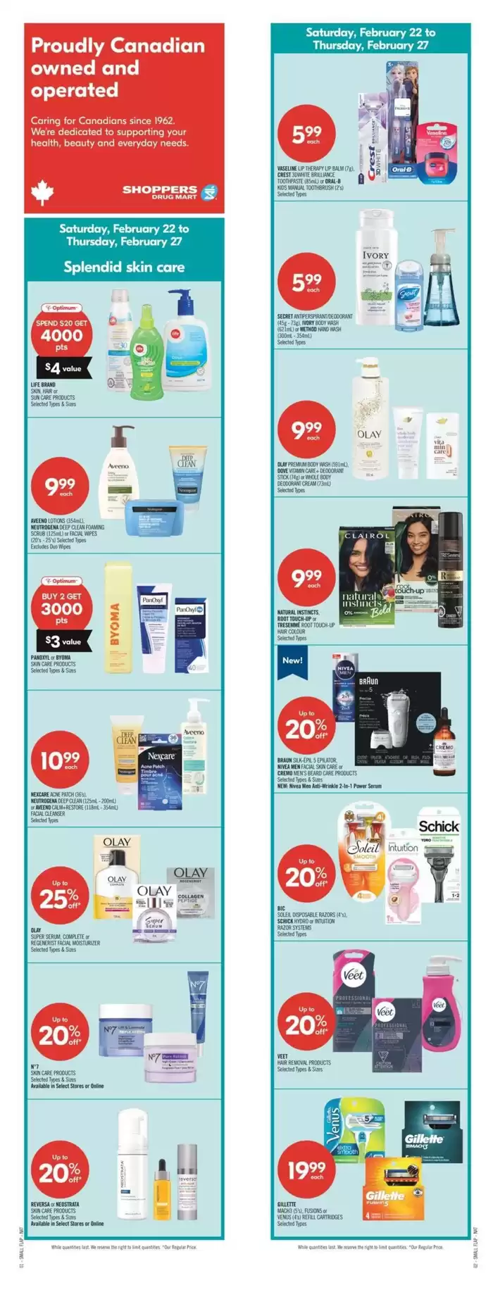 Shoppers Drug Mart catalogue in Sydney | New offers to discover | 2025-02-22 - 2025-02-27