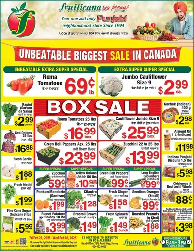 Fruiticana catalogue in Abbotsford | Top offers for smart savers | 2025-02-22 - 2025-03-08