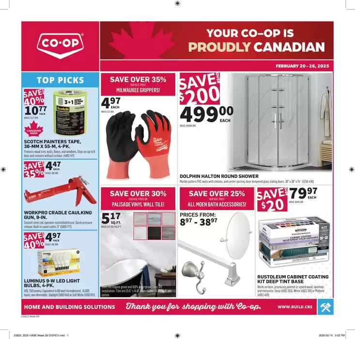 Co-op Home Centre catalogue in North Battleford | Home Centre | 2025-02-20 - 2025-02-26