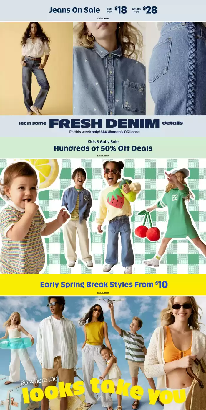 Old Navy catalogue in Sudbury | Special Offers For You | 2025-02-24 - 2025-03-10