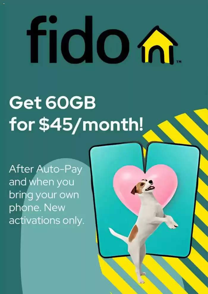 Fido catalogue in Kitchener | Current deals and offers | 2025-02-24 - 2025-03-11