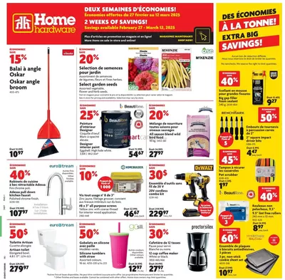 Home Hardware catalogue in Banff | Home Hardware weekly flyer | 2025-02-27 - 2025-03-12