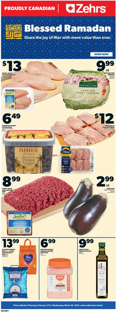 Zehrs Markets catalogue in Brantford | Zehrs Markets weeky flyer | 2025-02-27 - 2025-03-26