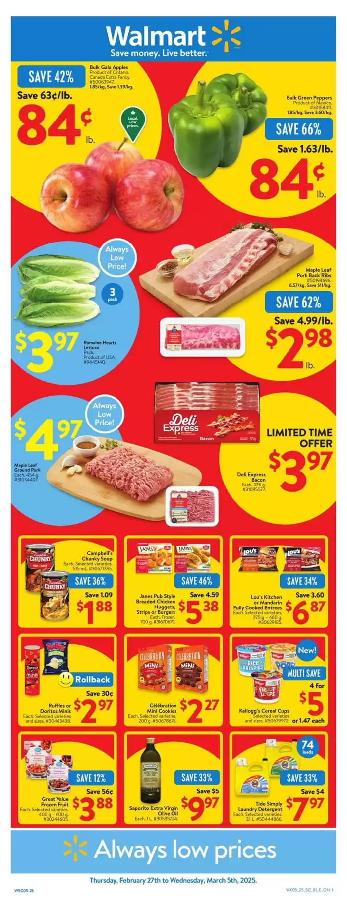 Walmart catalogue in Fort McMurray | Walmart flyer | 2025-02-27 - 2025-03-05