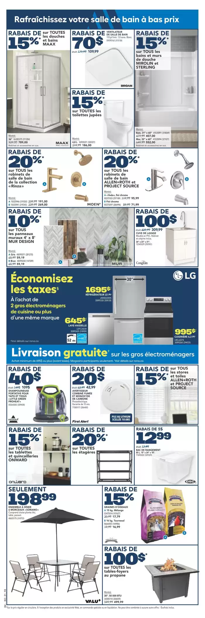 RONA catalogue in Montreal | Exclusive deals for our customers | 2025-02-27 - 2025-03-12