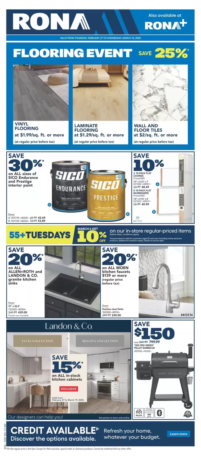 RONA catalogue in Oshawa | Save now with our deals | 2025-02-27 - 2025-03-12