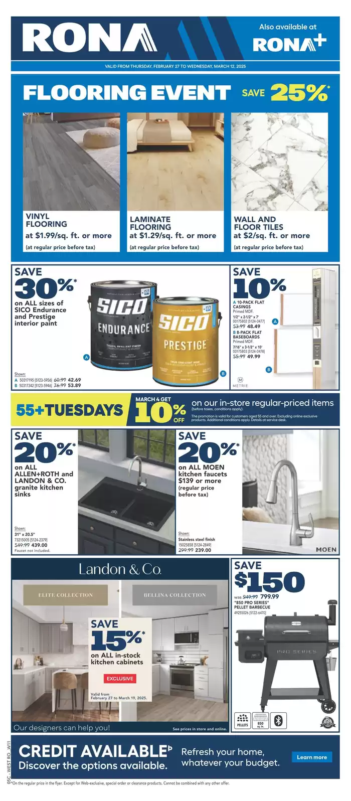 RONA catalogue in Fort McMurray | Our best offers for you | 2025-02-27 - 2025-03-12