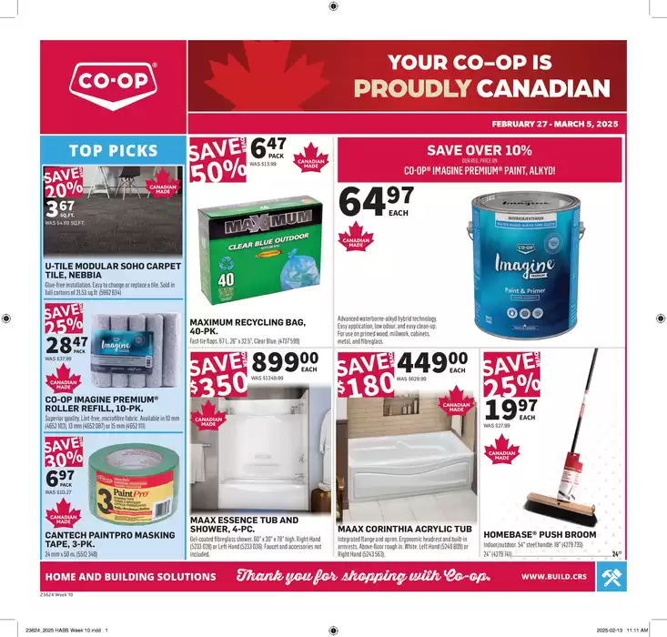 Co-op Home Centre catalogue in Moosomin | Home Centre | 2025-02-27 - 2025-03-05