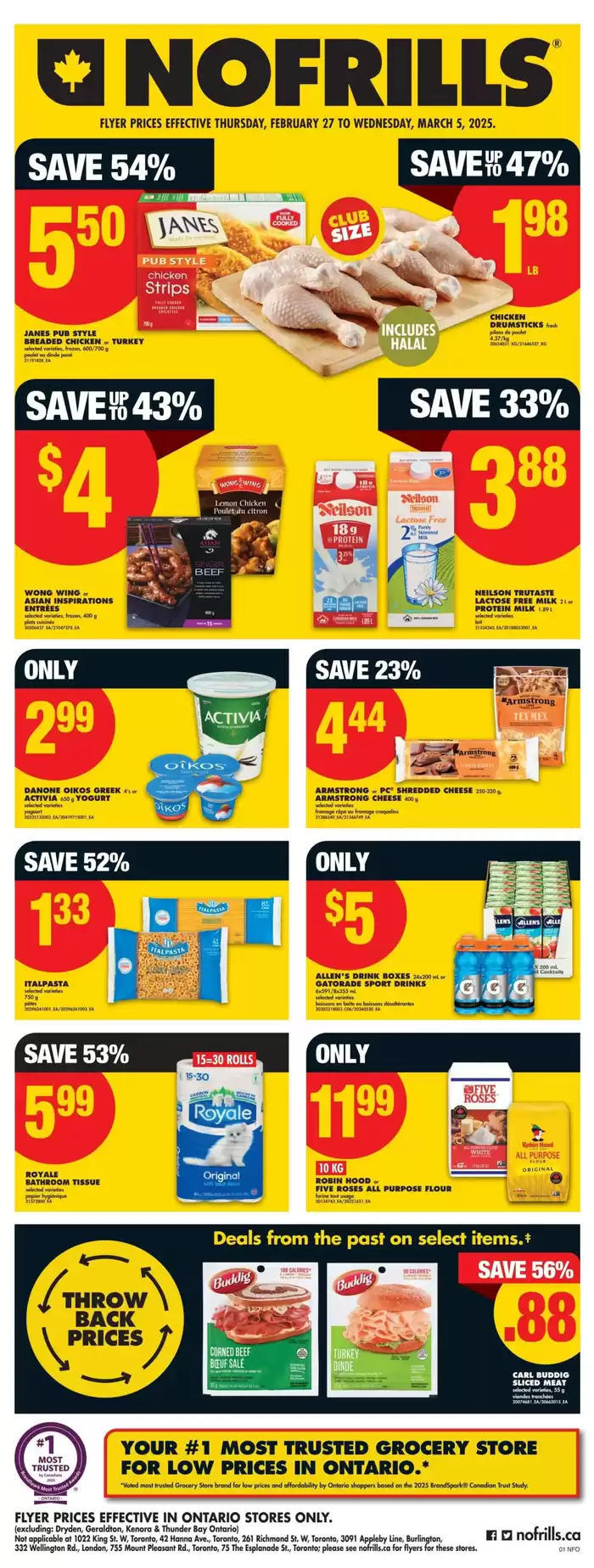 No Frills catalogue in Newcastle | Top deals and discounts | 2025-02-27 - 2025-03-05