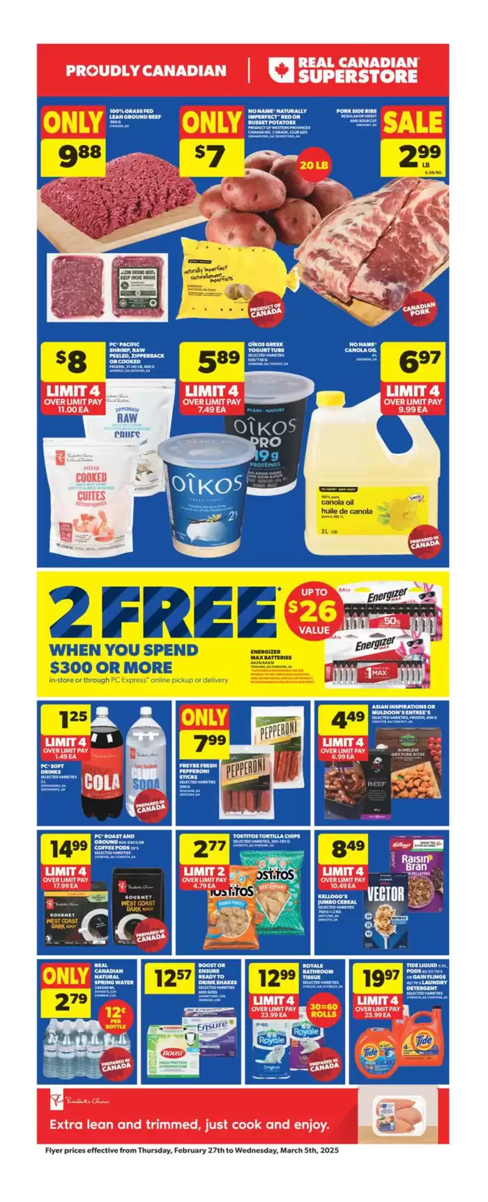 Real Canadian Superstore catalogue in Nanaimo | Weekly Flyer | 2025-02-27 - 2025-03-05