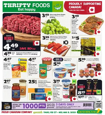 Thrifty Foods catalogue in Vancouver | Great discounts on selected products | 2025-02-27 - 2025-03-05