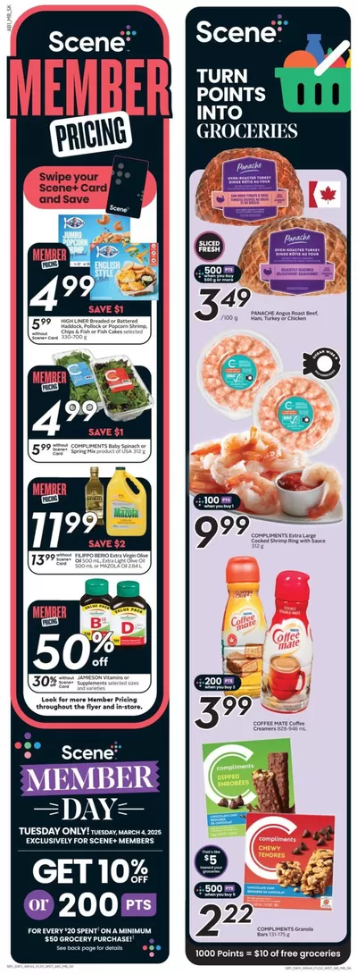 Grocery offers in Winnipeg | Discounts and promotions in Sobeys | 2025-02-27 - 2025-03-05