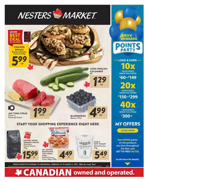 Nesters Market catalogue in Vancouver | Save now with our deals | 2025-02-27 - 2025-03-05